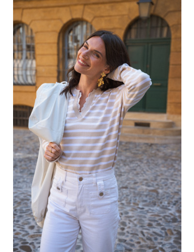 Pull Marinière femme Mathilda