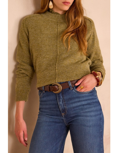 Pull chiné CLINTON en 100% laine