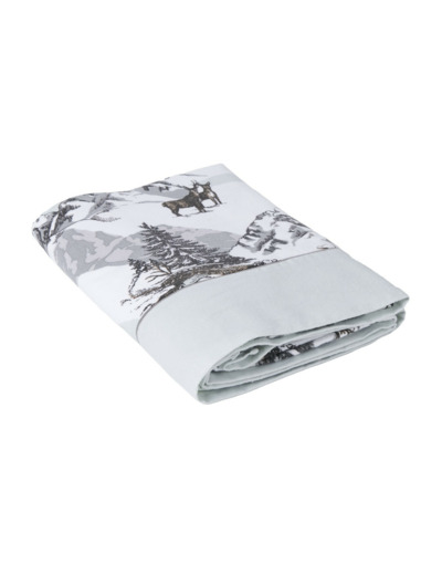 Drap plat Montagne | Flanelle | Tradition des Vosges