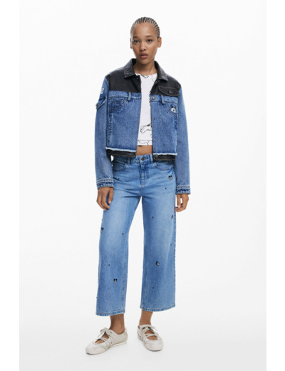 Veste Trucker En Denim – Femme