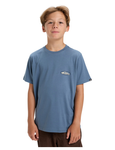 T-shirt Quiksilver China Blue