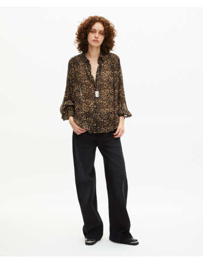 Chemise imprimé léopard leopard
