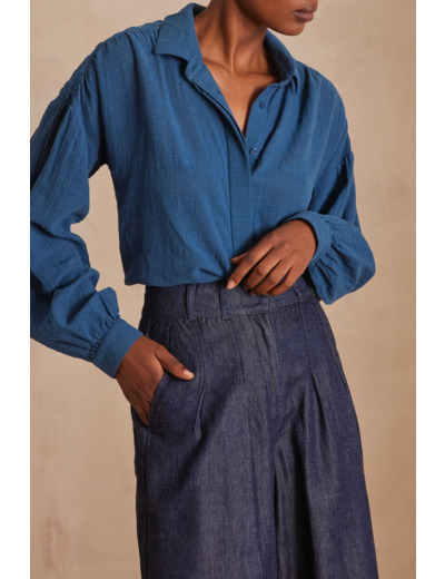 Blouse brodée PERSEE