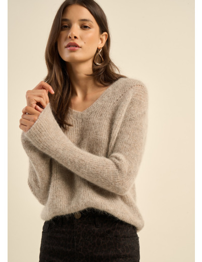 Pull à col V