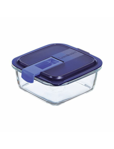 Boite carrée 76cl bleu Easy Box