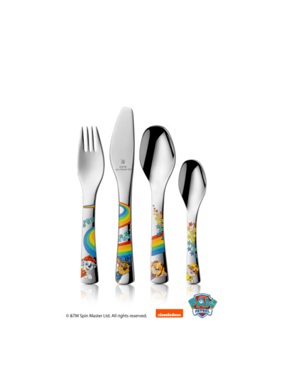Couverts enfants Pat'Patrouille Set 4 pièces