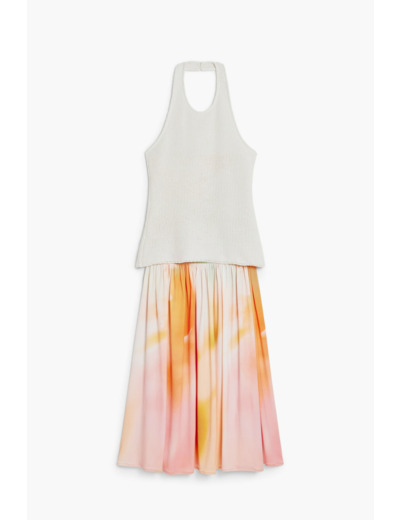Robe Sans Manches En Maille – Femme