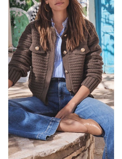 Gilet en laine SALMA