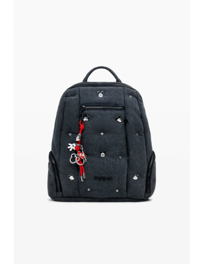 Sac À Dos Moyen En Denim