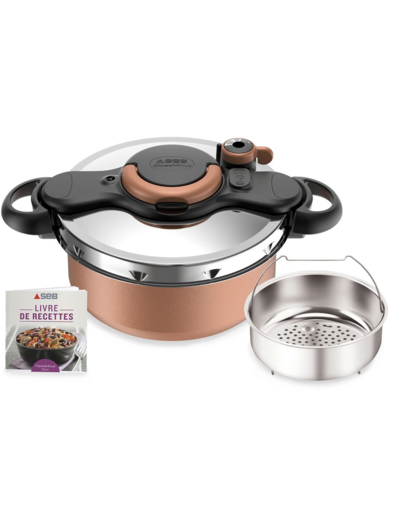 Autocuiseur Seb CLIPSOMINUT'® DUO 5L COCOTTE-MINUTE INDUCTION P4705101