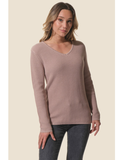 Pull femme COTE PERLEE Pivoine