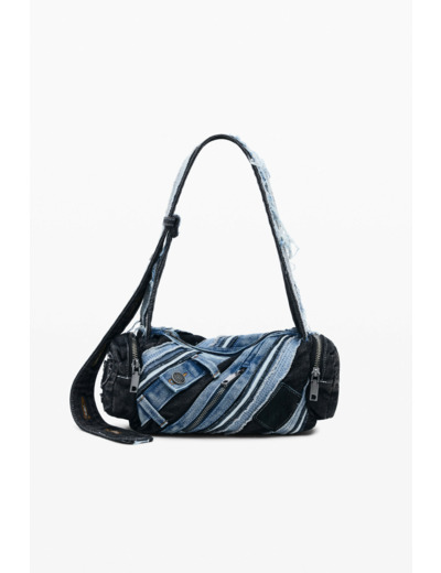 Sac Porté Épaule En Denim