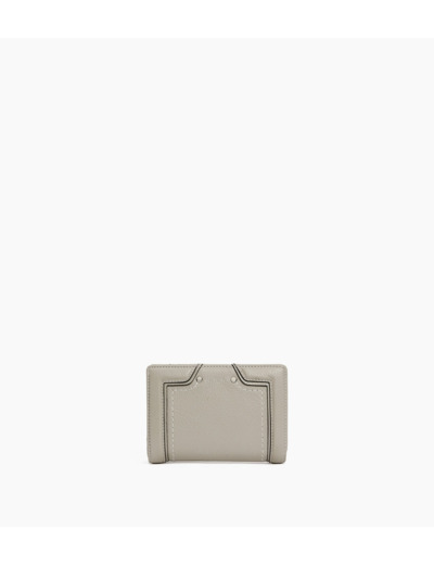 Portefeuille moyen modèle Ella en cuir grainé