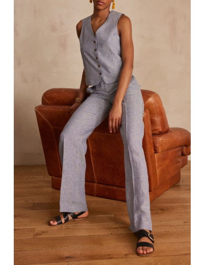 Pantalon LAYLA rayé