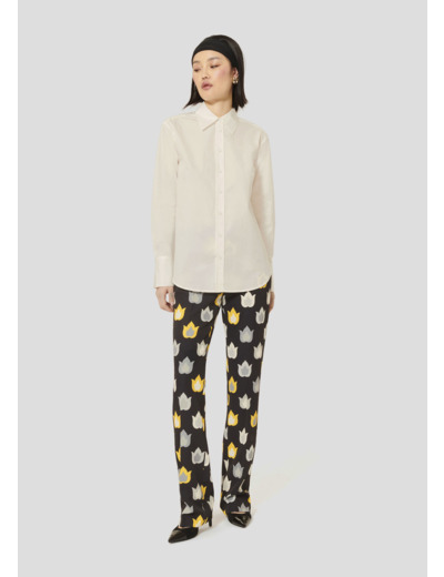 Chemise Clarisse Blanc en Coton
