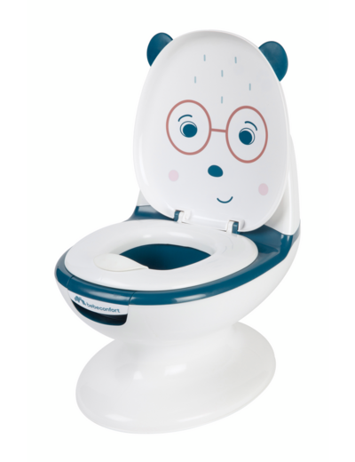 Mini toilette bleu Bleu