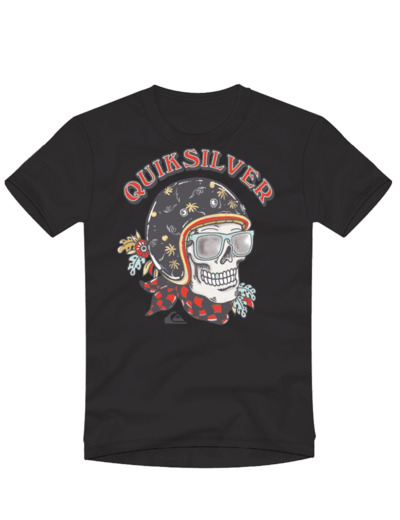 Tee Quiksilver Noir Classique