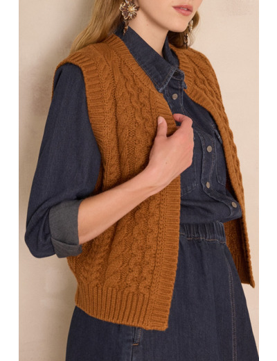 Gilet en laine BIXENTE