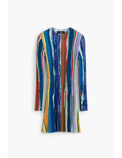 Robe À Manches Longues En Tricot – Femme