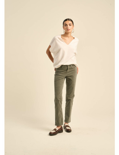 Pantalon en velours