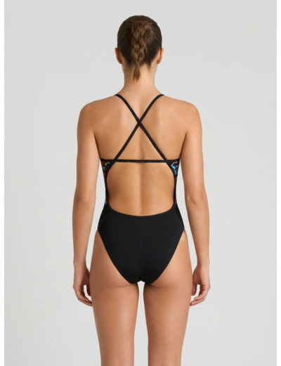 Maillot de bain de sport pour femmes arena Heat Stripes
