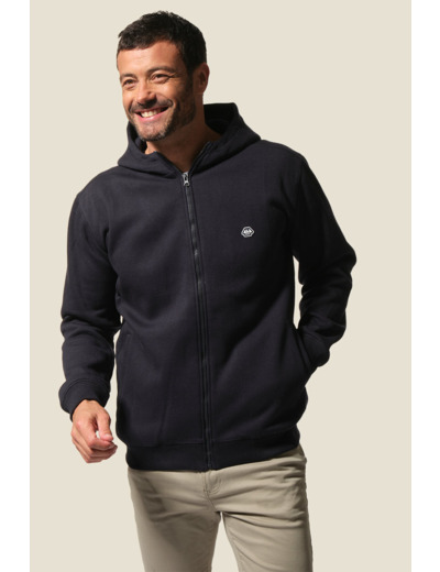 Veste zippée à capuche Loris