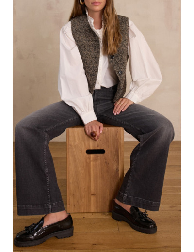 Jean large LISA en denim