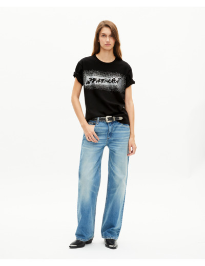 T-shirt what is à strass noir black