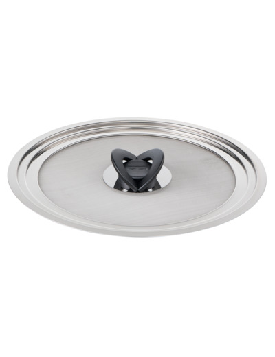 Couvercle Ingenio anti-projection inox 24-28cm