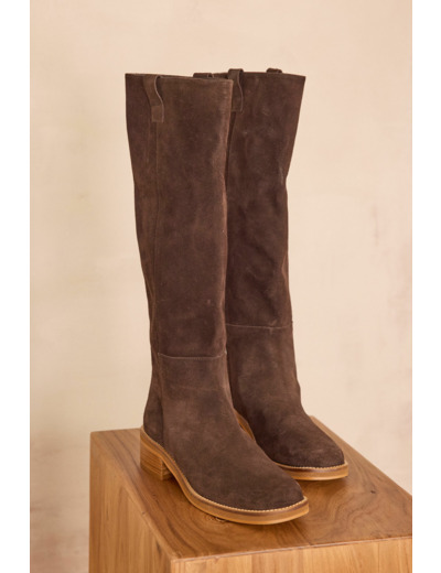 Bottes en cuir ROMANE