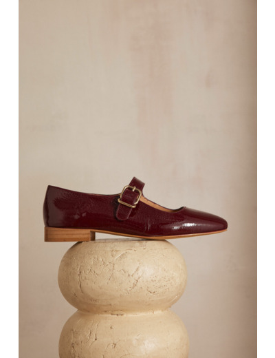 Ballerines VELVET en cuir verni