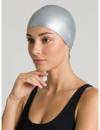 Bonnet de bain unisexe arena Logo Moulded