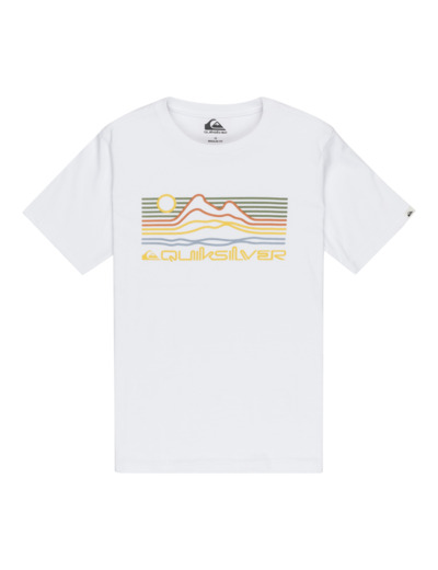 T-shirt Quiksilver blanc classique