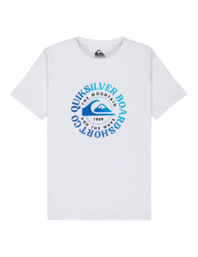 T-shirt Quiksilver blanc classique