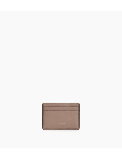 Porte cartes Emile en cuir grainé