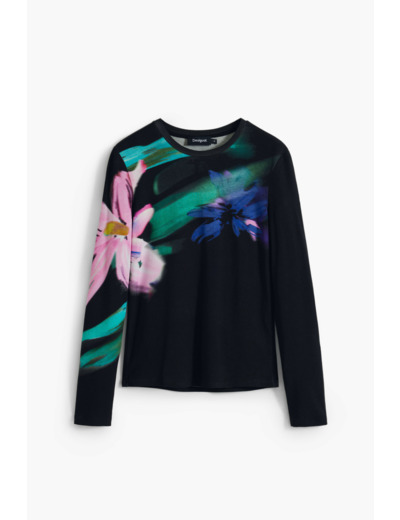 T-Shirt À Manches Longues En Maille – Femme