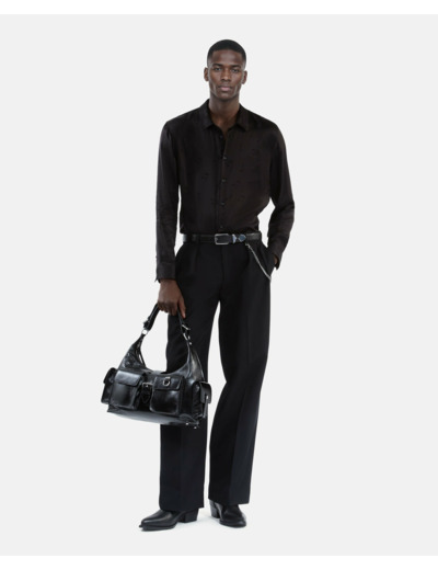 Chemise manche longue black