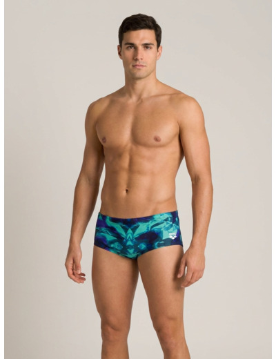 Short de bain taille basse arena Performance Hero Camo pour hommes
