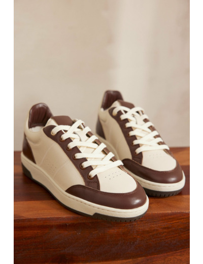 Basket VELORA en cuir