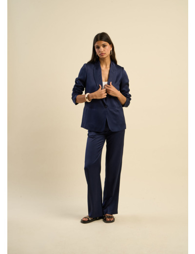 Pantalon satiné