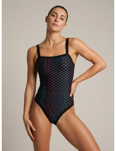 Maillot de bain arena Rainbow Monogram pour femmes