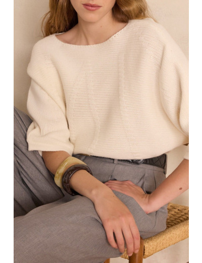 Pull BAMBOU 100% laine