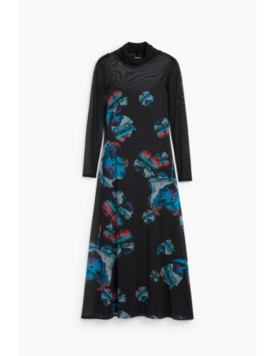 Robe À Manches Longues En Maille – Femme