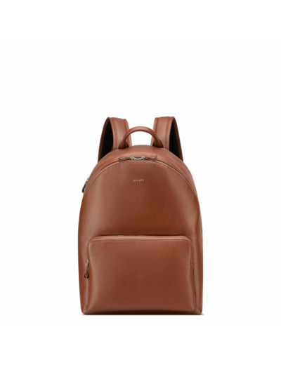 Le cuir graine 2-cpt backpack
