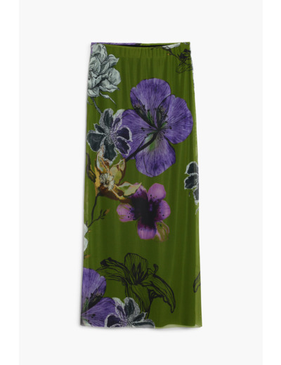 Jupe Droite En Maille – Femme