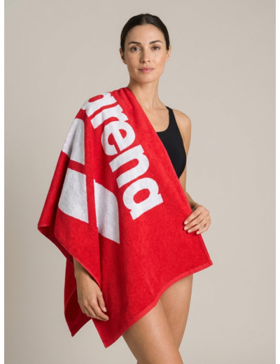 Serviette de piscine en coton doux arena