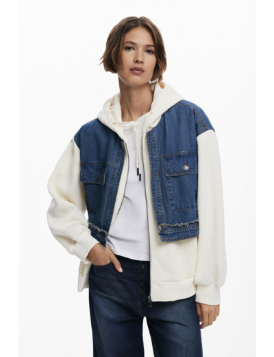Sweat Zippé En Maille – Femme