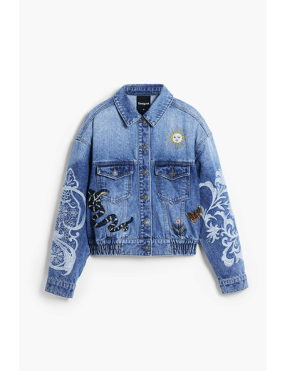 Veste Trucker En Denim – Femme