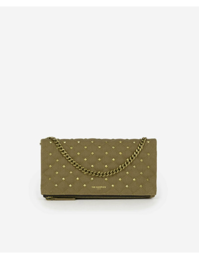 Pochette heritage small en canvas kaki