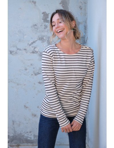 Tee-shirt femme manches longues Lolly
